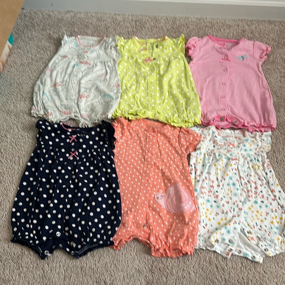 Girls 0-3 months clothes